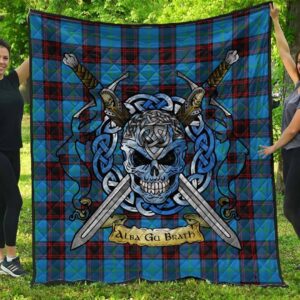 Quilt - Home Ancient Tartan Premium Quilt Celtic Scottish Warrior A7