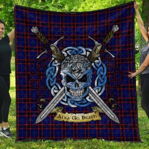 Quilt - Home Modern Tartan Premium Quilt Celtic Scottish Warrior A7