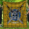 Quilt - Houston Tartan Premium Quilt Celtic Scottish Warrior A7