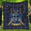 Quilt - Hunter Modern Tartan Premium Quilt Celtic Scottish Warrior A7