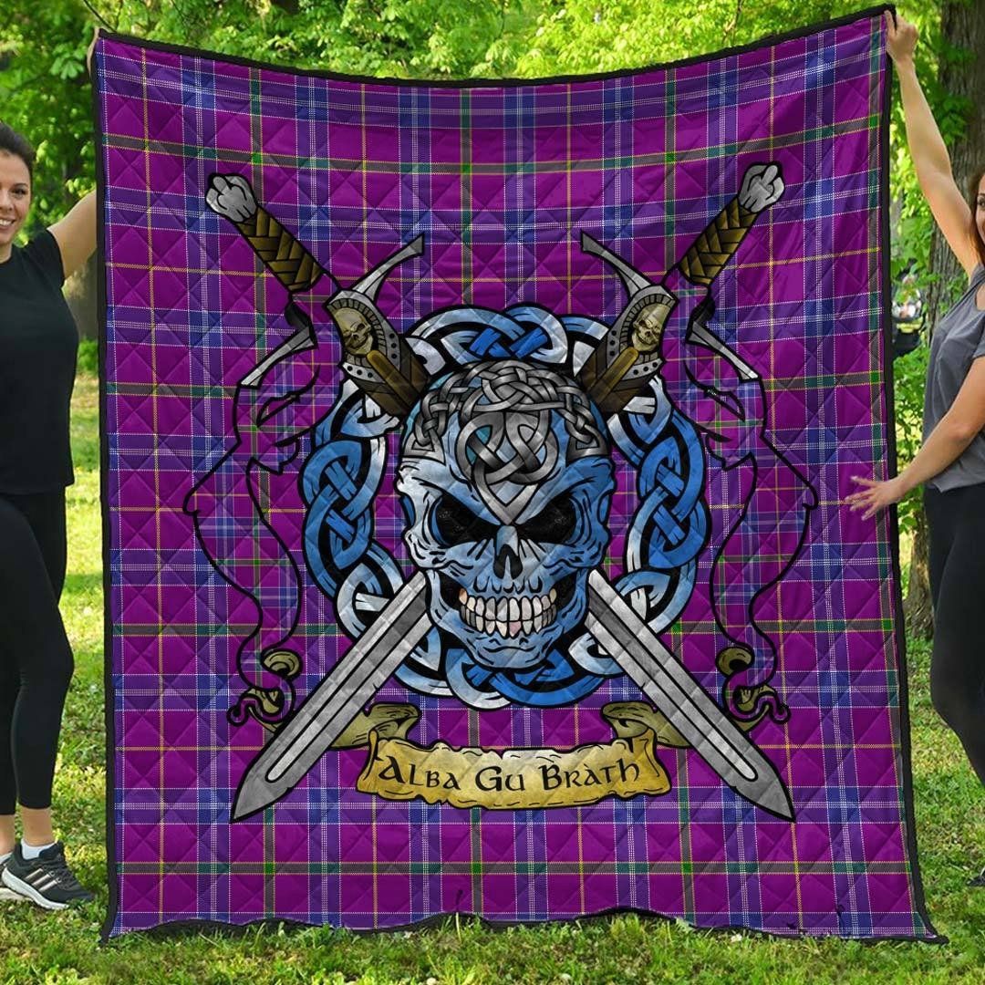 Quilt - Jackson Tartan Premium Quilt Celtic Scottish Warrior A7 Quilt - Jackson Tartan Premium Quilt Celtic Scottish Warrior A7
