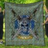 Quilt - Kelly Dress Tartan Premium Quilt Celtic Scottish Warrior A7