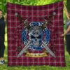 Quilt - Little Tartan Premium Quilt Celtic Scottish Warrior A7