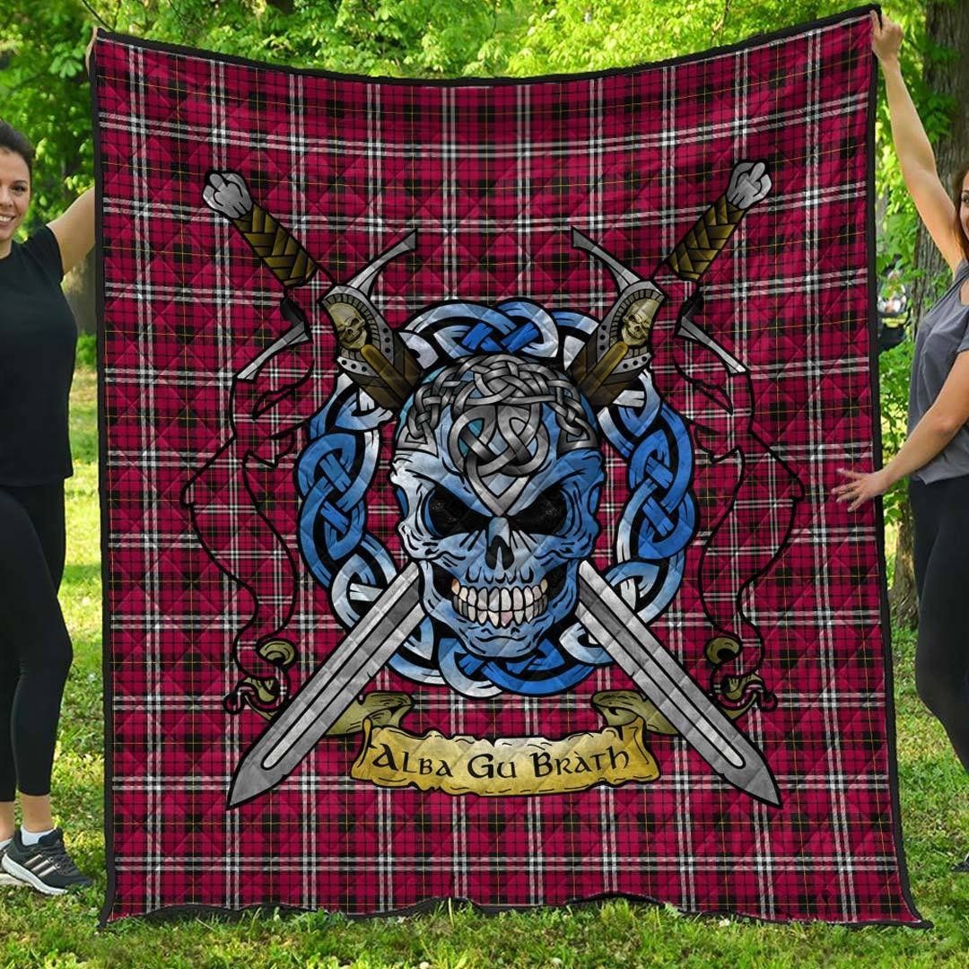 Quilt - Little Tartan Premium Quilt Celtic Scottish Warrior A7 Quilt - Little Tartan Premium Quilt Celtic Scottish Warrior A7