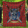 Quilt - MacBean Modern Tartan Premium Quilt Celtic Scottish Warrior A7