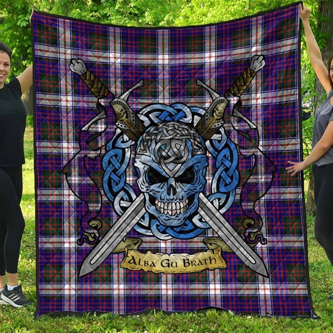 Quilt - MacDonald Dress Modern Tartan Premium Quilt Celtic Scottish Warrior A7 Quilt - MacDonald Dress Modern Tartan Premium Quilt Celtic Scottish Warrior A7