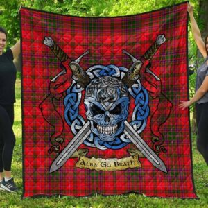 Quilt - MacDougall Modern Tartan Premium Quilt Celtic Scottish Warrior A7
