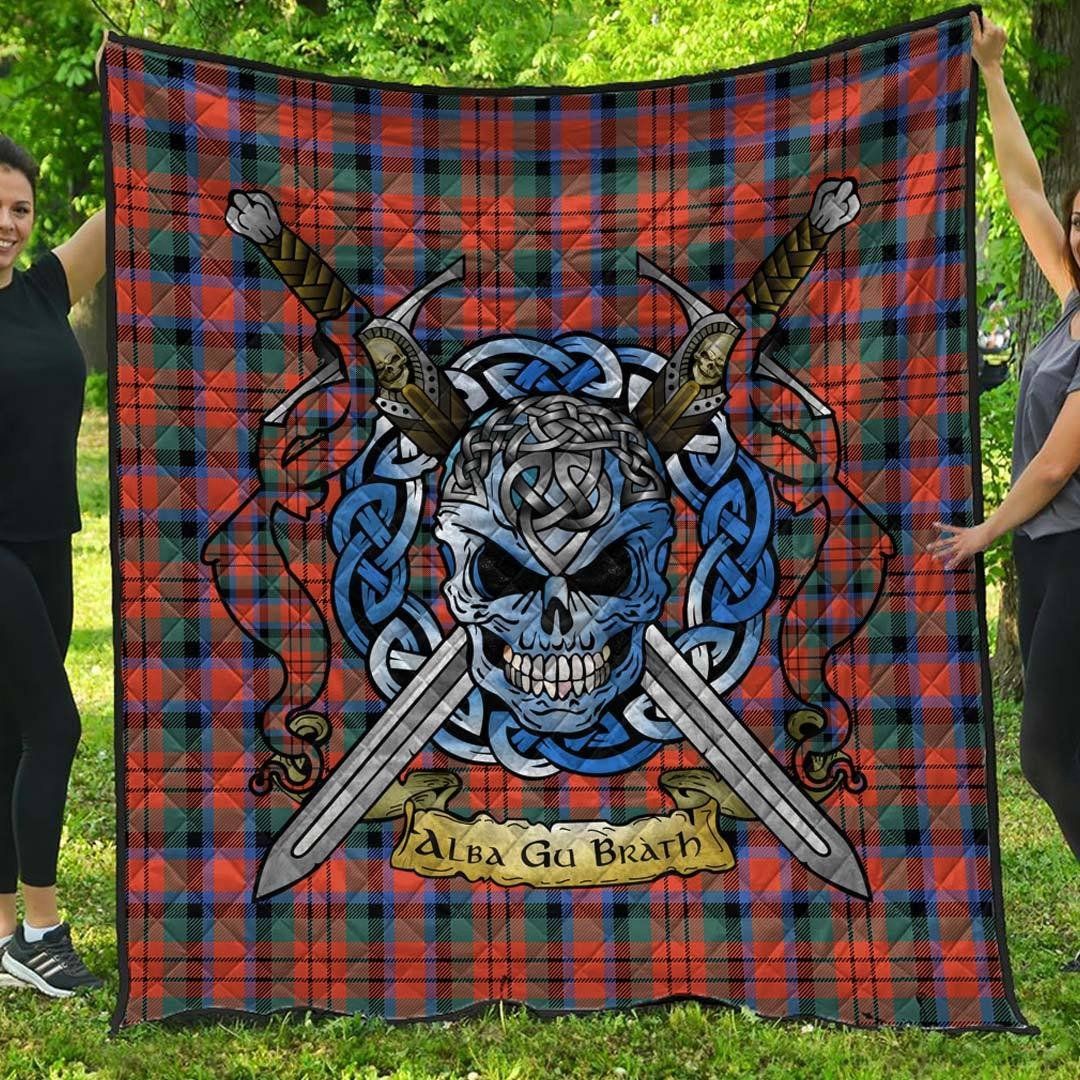 Quilt - MacDuff Ancient Tartan Premium Quilt Celtic Scottish Warrior A7 Quilt - MacDuff Ancient Tartan Premium Quilt Celtic Scottish Warrior A7