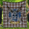 Quilt - MacDuff Dress Ancient Tartan Premium Quilt Celtic Scottish Warrior A7