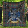 Quilt - MacDuff Hunting Ancient Tartan Premium Quilt Celtic Scottish Warrior A7