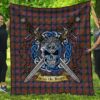 Quilt - MacDuff Hunting Modern Tartan Premium Quilt Celtic Scottish Warrior A7