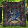 Quilt - MacFarlane Hunting Modern Tartan Premium Quilt Celtic Scottish Warrior A7