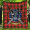 Quilt - MacFie Tartan Premium Quilt Celtic Scottish Warrior A7