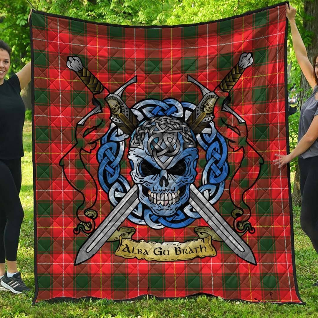 Quilt - MacFie Tartan Premium Quilt Celtic Scottish Warrior A7 Quilt - MacFie Tartan Premium Quilt Celtic Scottish Warrior A7