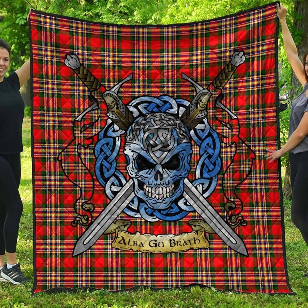 Quilt - MacGill Modern Tartan Premium Quilt Celtic Scottish Warrior A7 Quilt - MacGill Modern Tartan Premium Quilt Celtic Scottish Warrior A7