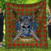 Quilt - MacGregor Modern Tartan Premium Quilt Celtic Scottish Warrior A7