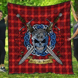 Quilt - MacIan Tartan Premium Quilt Celtic Scottish Warrior A7