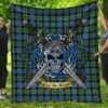Quilt - MacKay Ancient Tartan Premium Quilt Celtic Scottish Warrior A7