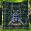 Quilt - MacKellar Tartan Premium Quilt Celtic Scottish Warrior A7