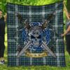 Quilt - MacKenzie Dress Ancient Tartan Premium Quilt Celtic Scottish Warrior A7