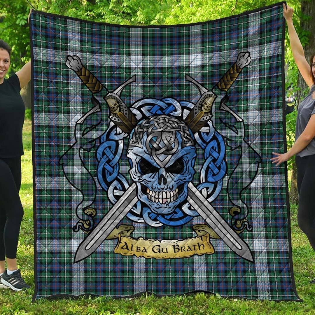 Quilt - MacKenzie Dress Ancient Tartan Premium Quilt Celtic Scottish Warrior A7 Quilt - MacKenzie Dress Ancient Tartan Premium Quilt Celtic Scottish Warrior A7