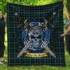 Quilt - MacKenzie Modern Tartan Premium Quilt Celtic Scottish Warrior A7