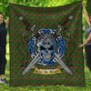 Quilt - MacKinnon Hunting Modern Tartan Premium Quilt Celtic Scottish Warrior A7