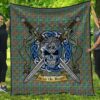 Quilt - MacKintosh Hunting Ancient Tartan Premium Quilt Celtic Scottish Warrior A7