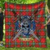 Quilt - MacLaine of Loch Buie Hunting Ancient Tartan Premium Quilt Celtic Scottish Warrior A7