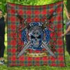 Quilt - MacLean of Duart Modern Tartan Premium Quilt Celtic Scottish Warrior A7