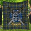 Quilt - MacLellan Ancient Tartan Premium Quilt Celtic Scottish Warrior A7