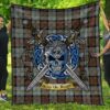 Quilt - MacLeod of Harris Weathered Tartan Premium Quilt Celtic Scottish Warrior A7