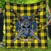 Quilt - MacLeod of Lewis Modern Tartan Premium Quilt Celtic Scottish Warrior A7