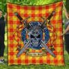 Quilt - MacMillan Clan Tartan Premium Quilt Celtic Scottish Warrior A7