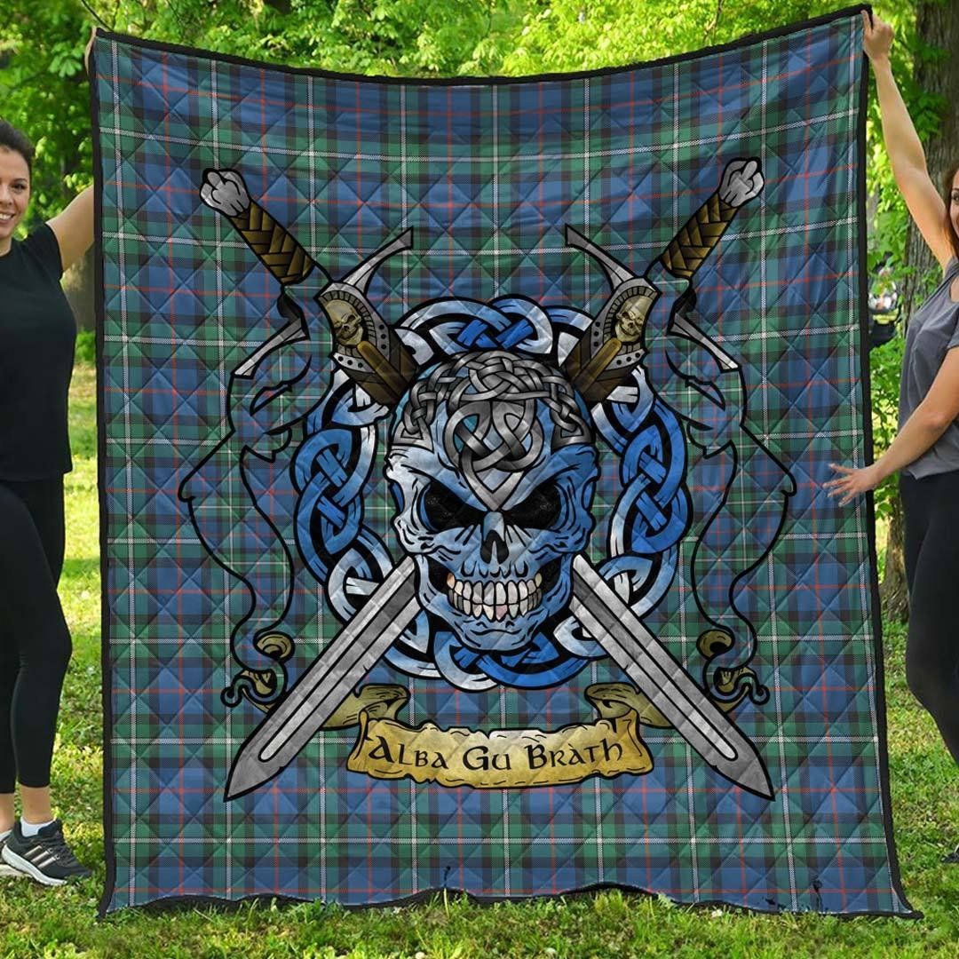 Quilt - MacPhail Hunting Ancient Tartan Premium Quilt Celtic Scottish Warrior A7 Quilt - MacPhail Hunting Ancient Tartan Premium Quilt Celtic Scottish Warrior A7