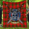 Quilt - MacQuarrie Modern Tartan Premium Quilt Celtic Scottish Warrior A7