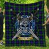 Quilt - MacThomas Modern Tartan Premium Quilt Celtic Scottish Warrior A7
