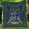Quilt - Malcolm Ancient Tartan Premium Quilt Celtic Scottish Warrior A7