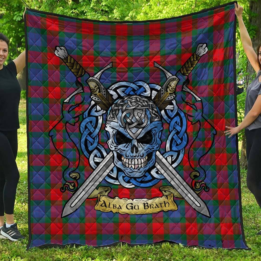 Quilt - Mar Tartan Premium Quilt Celtic Scottish Warrior A7 Quilt - Mar Tartan Premium Quilt Celtic Scottish Warrior A7