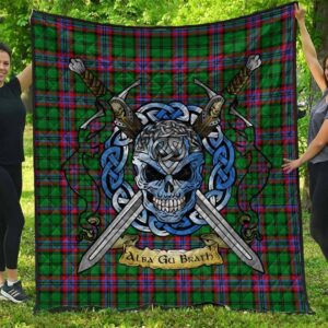 Quilt - McGeachie Tartan Premium Quilt Celtic Scottish Warrior A7