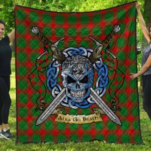 Quilt - Middleton Modern Tartan Premium Quilt Celtic Scottish Warrior A7