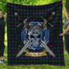 Quilt - Morrison Modern Tartan Premium Quilt Celtic Scottish Warrior A7