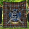Quilt - Murray of Atholl Weathered Tartan Premium Quilt Celtic Scottish Warrior A7