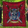 Quilt - Murray of Tulloch Modern Tartan Premium Quilt Celtic Scottish Warrior A7