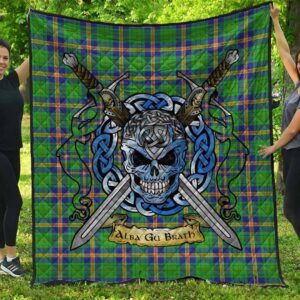 Quilt - New Mexico Tartan Premium Quilt Celtic Scottish Warrior A7