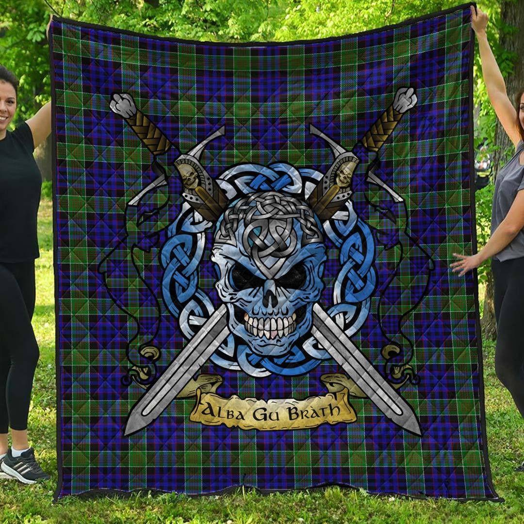 Quilt - Newman Tartan Premium Quilt Celtic Scottish Warrior A7 Quilt - Newman Tartan Premium Quilt Celtic Scottish Warrior A7