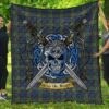 Quilt - Nicolson Hunting Ancient Tartan Premium Quilt Celtic Scottish Warrior A7