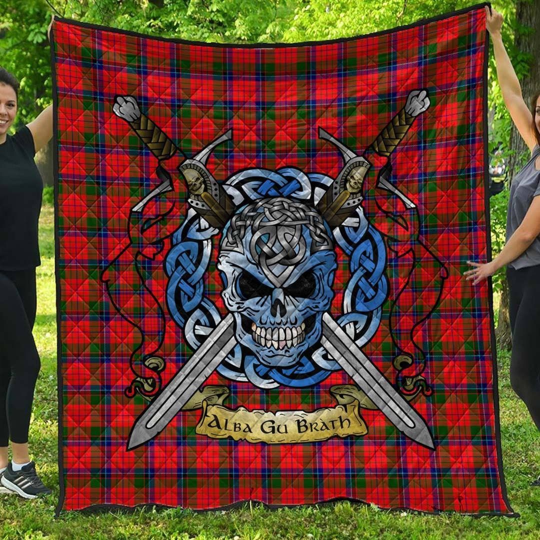 Quilt - Nicolson Modern Tartan Premium Quilt Celtic Scottish Warrior A7 Quilt - Nicolson Modern Tartan Premium Quilt Celtic Scottish Warrior A7