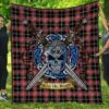 Quilt - Norwegian Night Tartan Premium Quilt Celtic Scottish Warrior A7