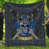Quilt - Ogilvie of Airlie Ancient Tartan Premium Quilt Celtic Scottish Warrior A7